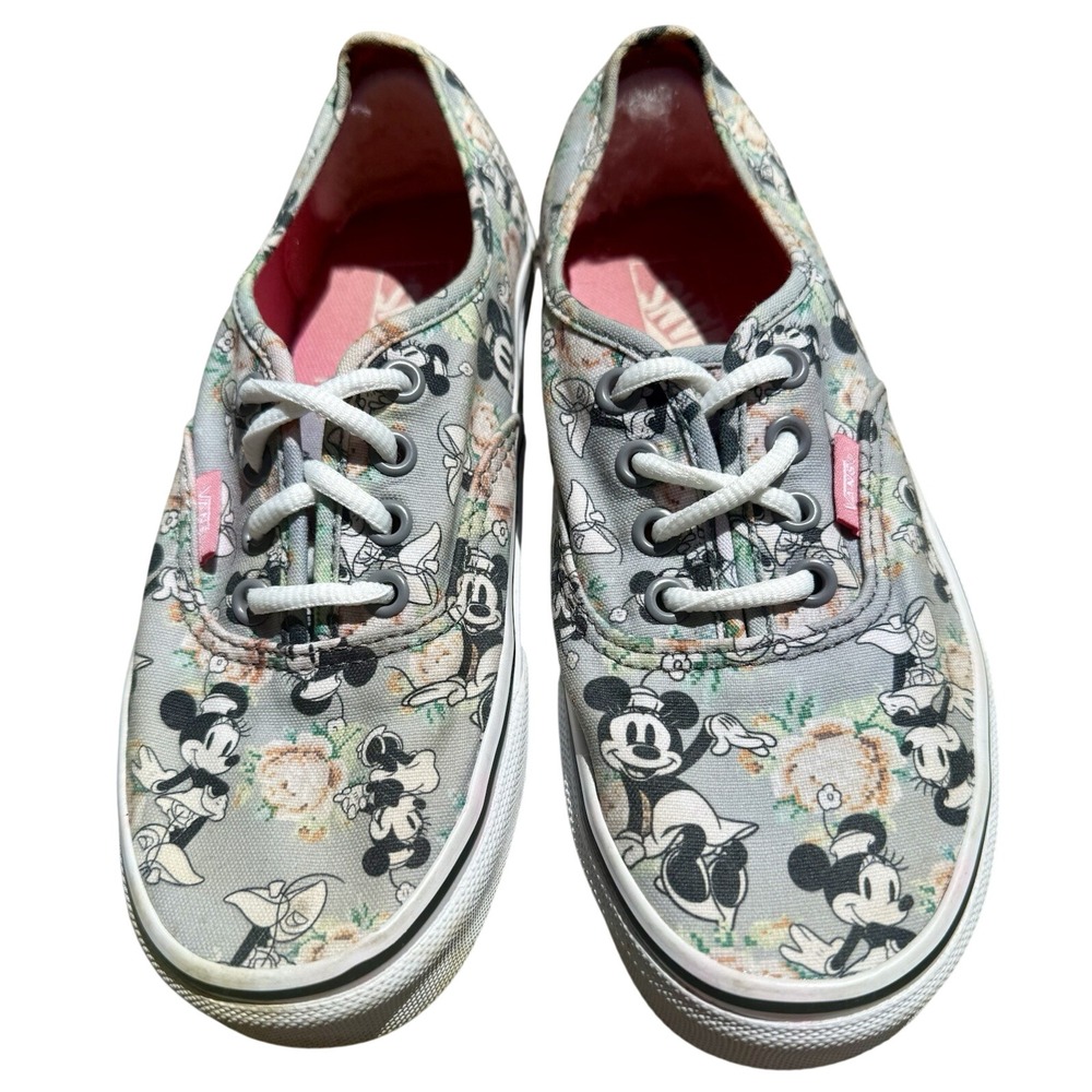 VANS Disney Era x Minnie Mouse Digi Roses Shoes Women 6.5 Comfort Walking Low